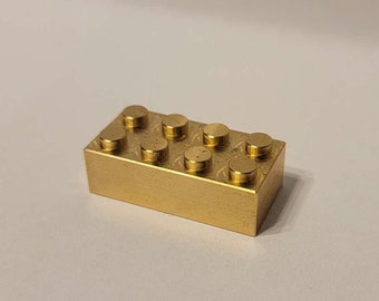 Metal Brick - Brass