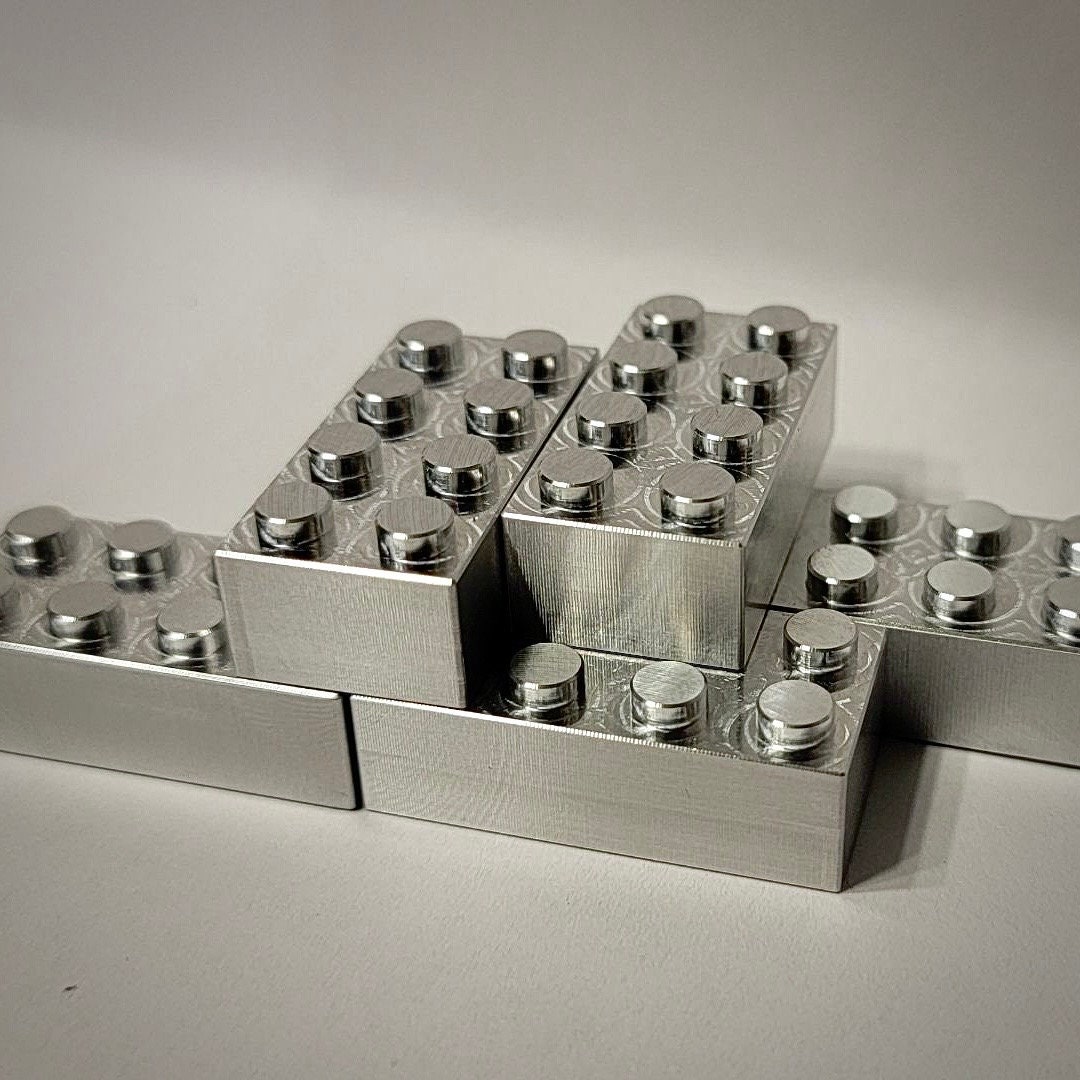 Metal Bricks Aluminum Etsy