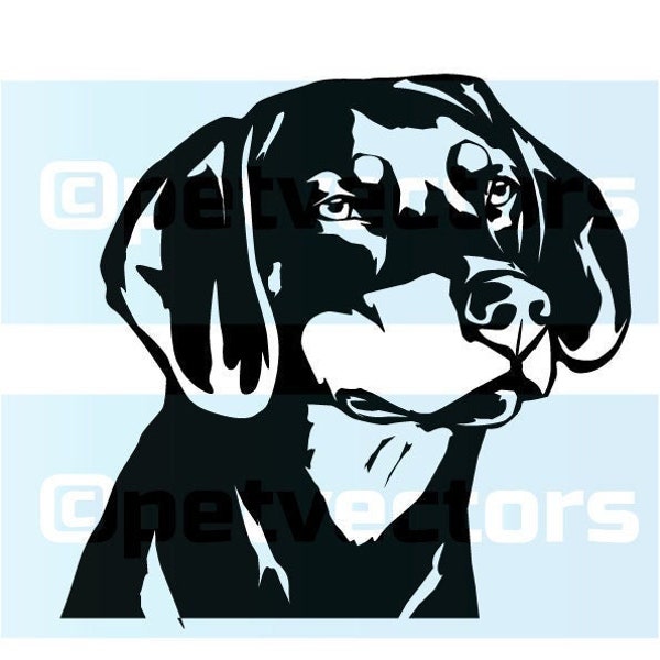 Slovakian Hund eps svg png vector cutting file