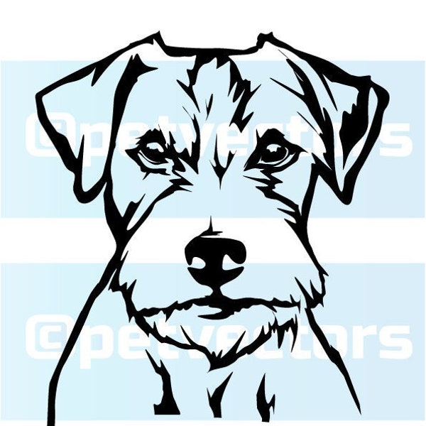 Jack Russell Terrier eps svg png vector cutting file