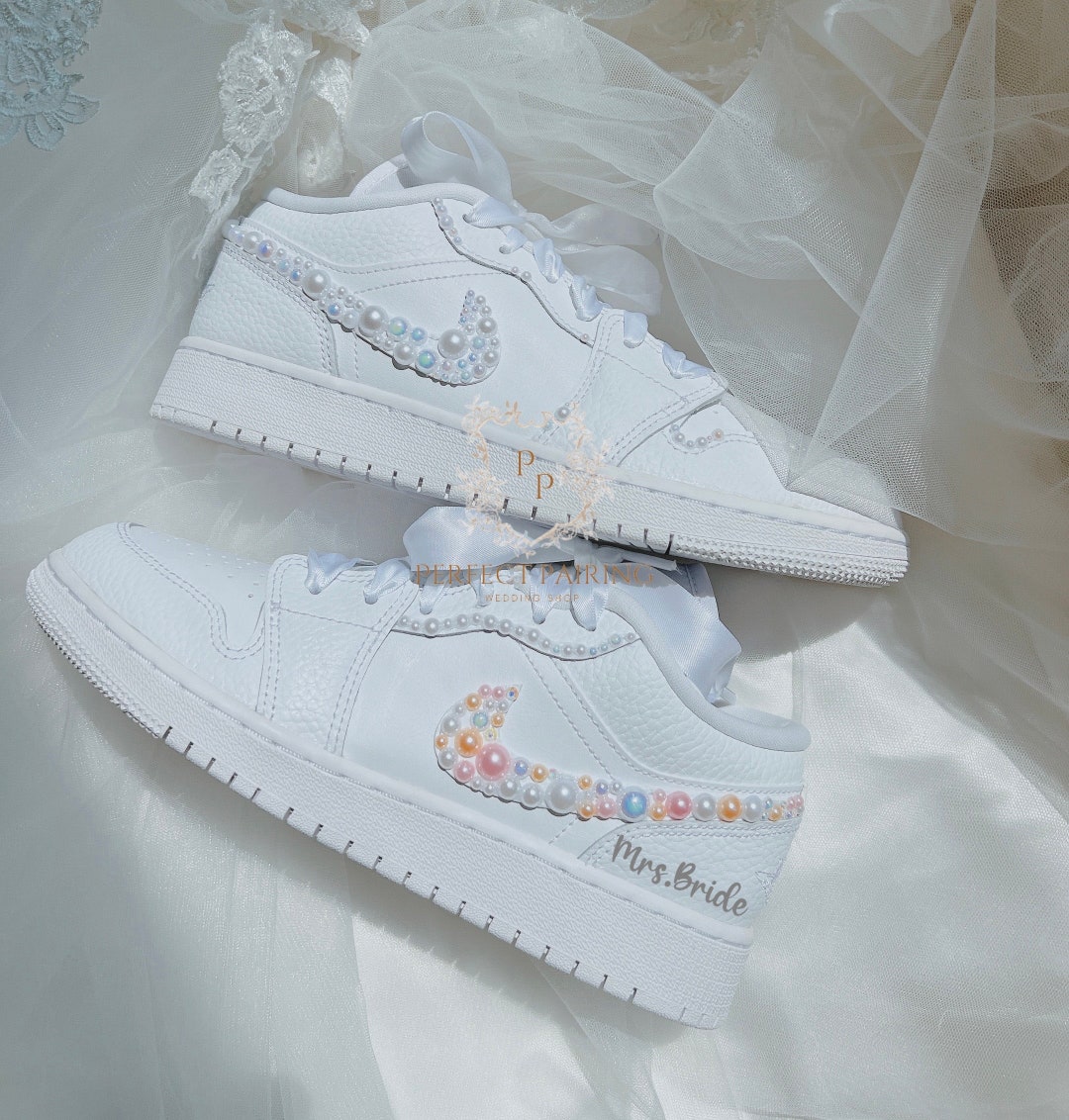 Matrimonio Siti Di Scarpe Personalizzate Nike Air Force Per Matrimonio