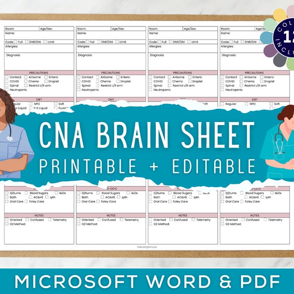 Printable Cna Shower Sheets Enjoy Smart Fillable Fields And Interactivity 