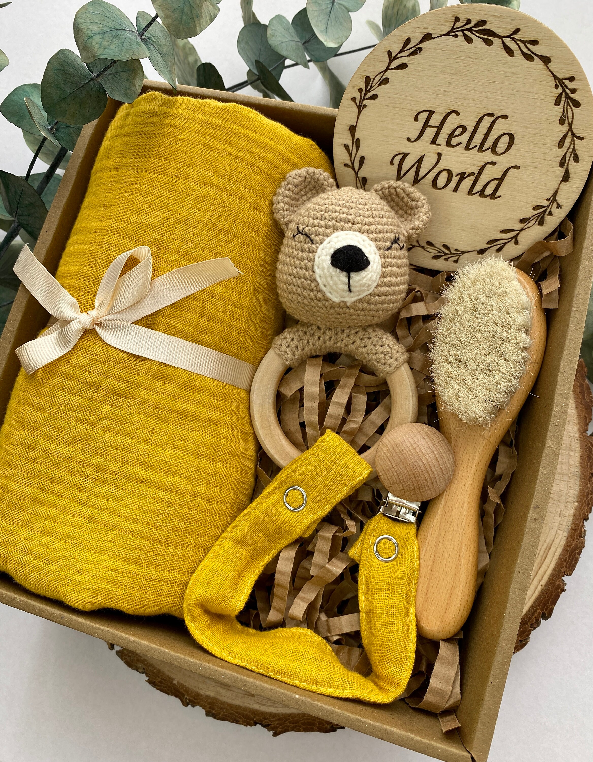 New Baby Gift Box, Baby Shower Gift Box, Gender Natural Baby, Pregnancy — free download
