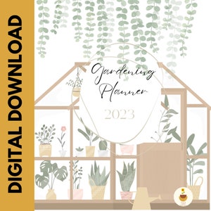 Garden Planner | Garden Printables | Gardening Planner | Gifts for Gardeners | Planner for the Garden