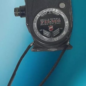 Antique Bell & Howell &quot;Filmo&quot; Double Run Eight Camera