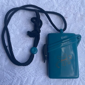 Vintage Late 1980s Hawaiian Waterproof Card Holder
