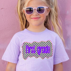 Comfort Colors School Shirt, Third Grade Shirt, Back to School Shirt for Kids, Back to School Tshirt, 3rd Grade, Second Grade Shirt