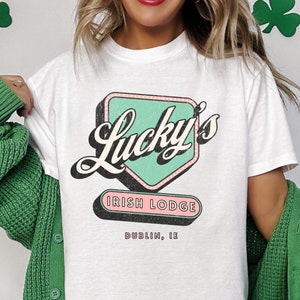 St Patricks Day Shirt, Lucky Shirt, Funny St Patrick&#39;s Day Shirt, Retro St Patrick&#39;s Day Shirt, St Pattys Day Shirt, St Patricks Day