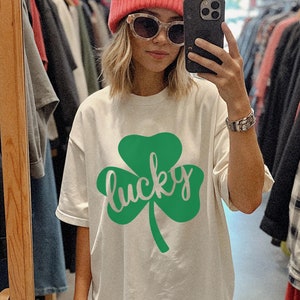 St Patricks Day Shirt, Lucky Shirt, Funny St Patrick&#39;s Day Shirt, Retro St Patrick&#39;s Day Shirt, St Pattys Day Shirt, St Patricks Day