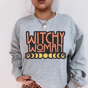 Halloween-trui, Halloween-shirt, Griezelig seizoen, Halloween-sweater, Retro Griezelig seizoen, Halloween-ronde hals