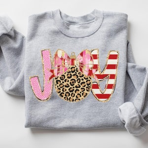 Joy Sweatshirt, Christmas Sweater, Trendy Christmas Shirt, Christmas Sweatshirts, Holiday Shirts, Holiday Party