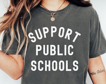 Support Public Schools Shirt, Defend Public Schools, Fund Public Schools, Teacher Activist Shirt, Liberal Shirt, Public Education Shirt