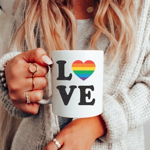 Lgbt Gift LGBTQ Gift LGBT Mug LGBTQ Mug Equality Gift Gay Pride Gift Gay Pride Mug