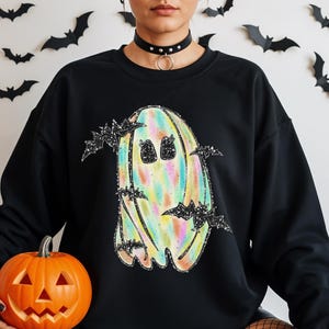 Halloween-trui, Halloween-shirt, Griezelig seizoen, Halloween-sweater, Retro Griezelig seizoen, Halloween-ronde hals