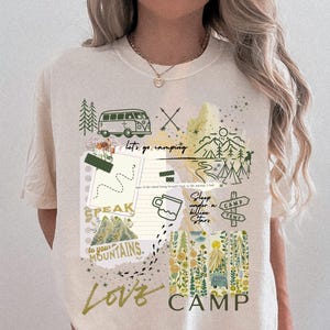 Camping TShirt Adventure TShirt, Adventure Shirt, Camping Shirts, Mountain TShirt, Hiker TShirts, Nature Lover Shir