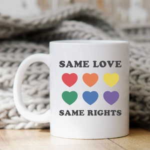Lgbt Gift LGBTQ Gift LGBT Mug LGBTQ Mug Equality Gift Gay Pride Gift Gay Pride Mug