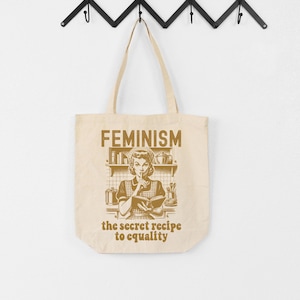 Feminist Tote Bag, Feminism Bag, Feminist Gifts, Feminist Bag, Shopping Bag, Trendy Tote Bag, Cute Tote Bag