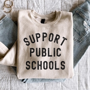 Support Public Schools Shirt, Defend Public Schools, Fund Public Schools, Teacher Activist Shirt, Liberal Shirt, Public Education Shirt