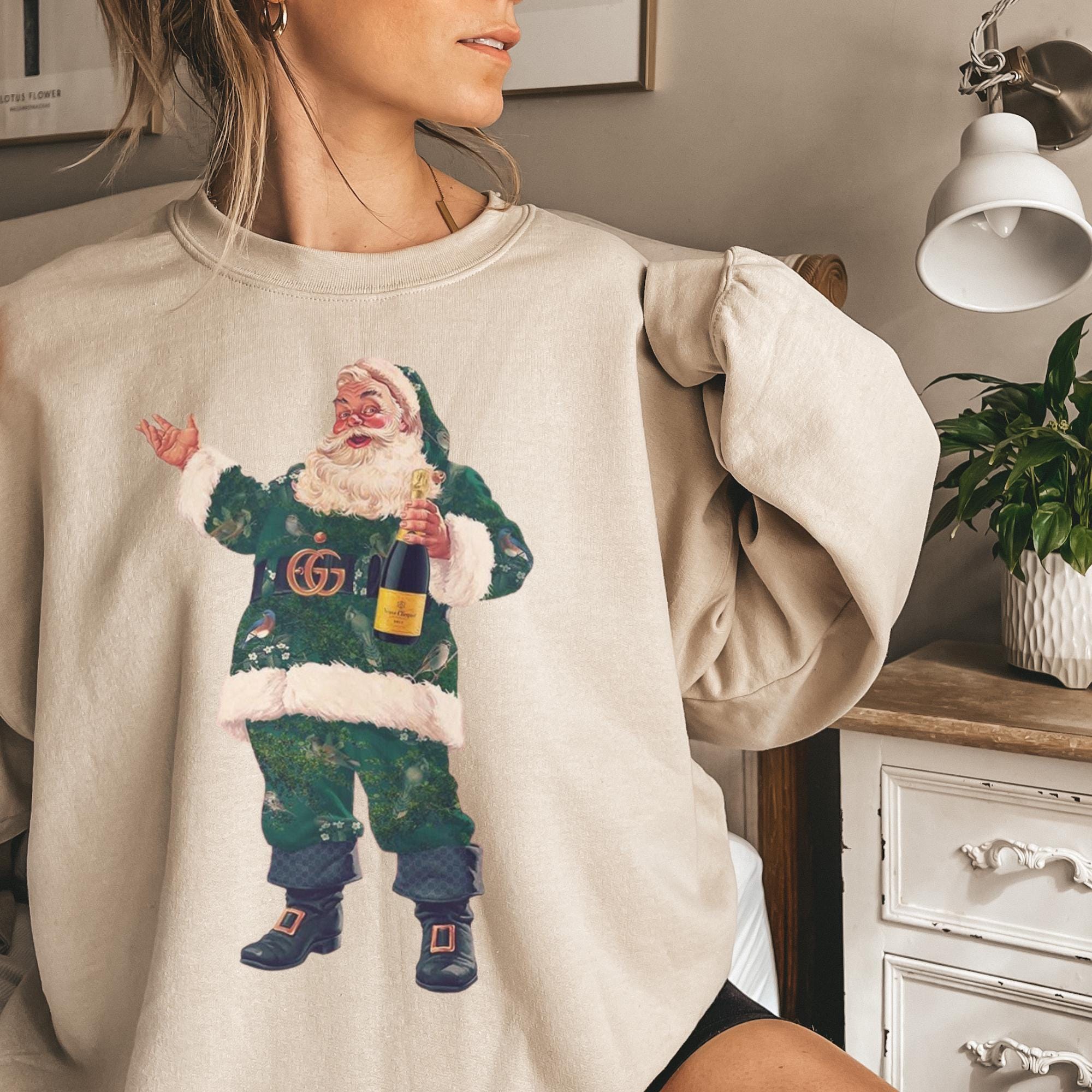 Gucci santa shirt sale