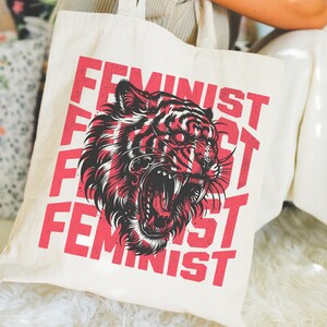 Feminist Tote Bag, Feminism Bag, Feminist Gifts, Feminist Bag, Shopping Bag, Trendy Tote Bag, Cute Tote Bag