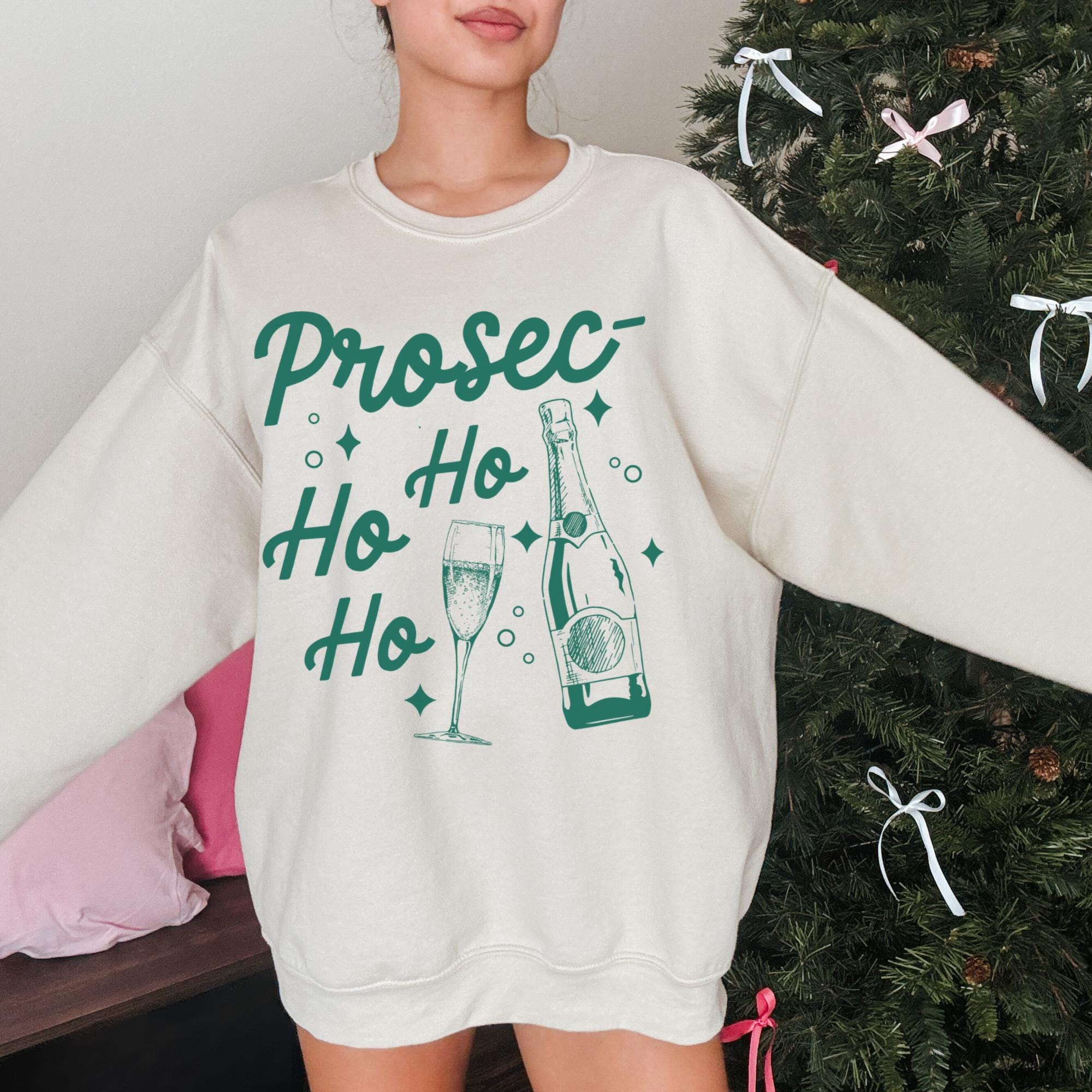 Prosec ho ho ho sweatshirt sale
