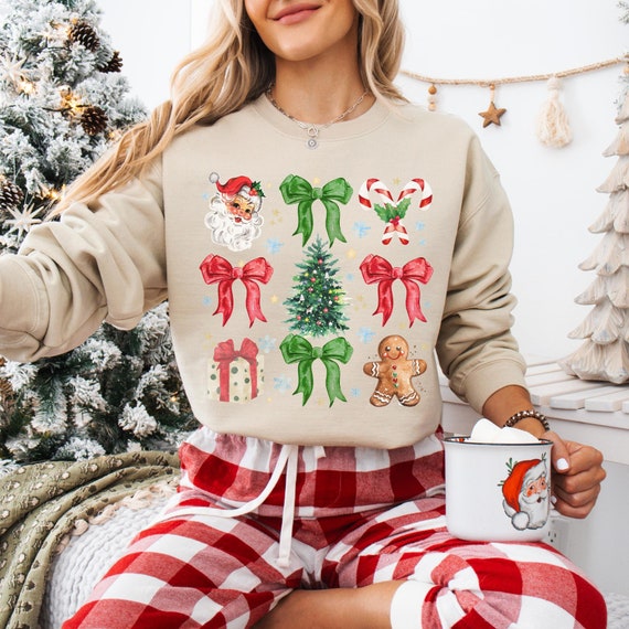 Pull Noël Femme Sweat Classe Femme Sweat-shirt De Noël