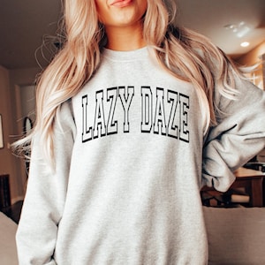 Lazy Season Sweatshirt Introvert Sweatshirt Funny Shirt Cute Gift for Friend