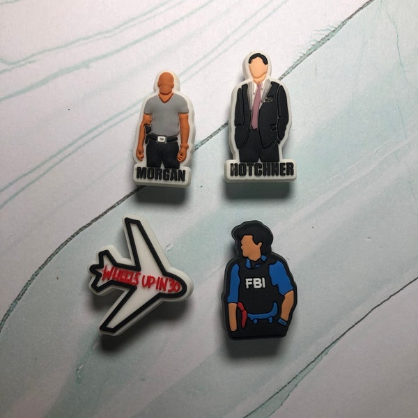 Criminal Minds Croc Charms | Tv Show Croc Charms