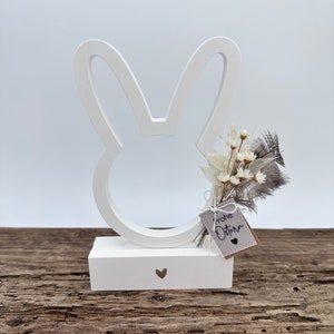 Silicone mold insert rabbit silhouette for tealight holder holder for Tommys-Molds | Mold | Easter Spring Bunny Eggs Merry