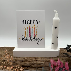 Silicone mold card holder with opening for stick candle | Tommysmolds | Gift | stick candle holder | Map