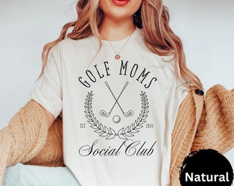 Golf Mom Crewneck Shirt, Golf Lover Shirt,Women Golf Clothing,Golf Gifts for Her, Golf Tee,Ladies Golf Tshirt,Mothers Day Gift,Golf Mom Tee
