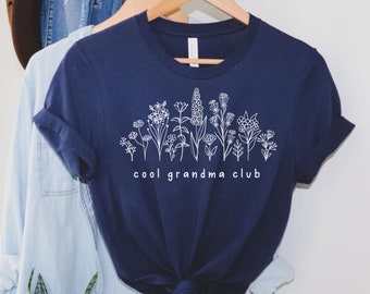 Cool Grandma Club, Cool Grandma Shirt, Cool Grandma Club Shirt, Mama Shirt, Mom Gift, Grandma Tshirt, Grandmother Shirt, Grandparent Shirt