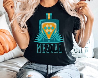 Mezcal Shirt, Cinco De Mayo Shirt, Mezcal Lover Gift, Oaxaca Shirt, Agave T-Shirt, Tequila Shirt, Bartender Shirt, Mexican Cocktail Shirt