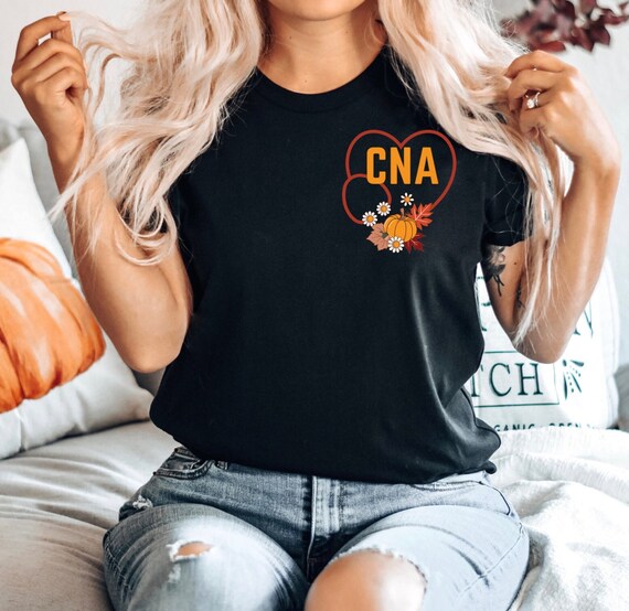Fall Nurse Shirt CNA Nurse Shirt CNA Nurse, Nurse Fall Shirt Pumpkin Nurse Shirt Gift for Nurse Pumpkin Patch Shirt CNA Gift