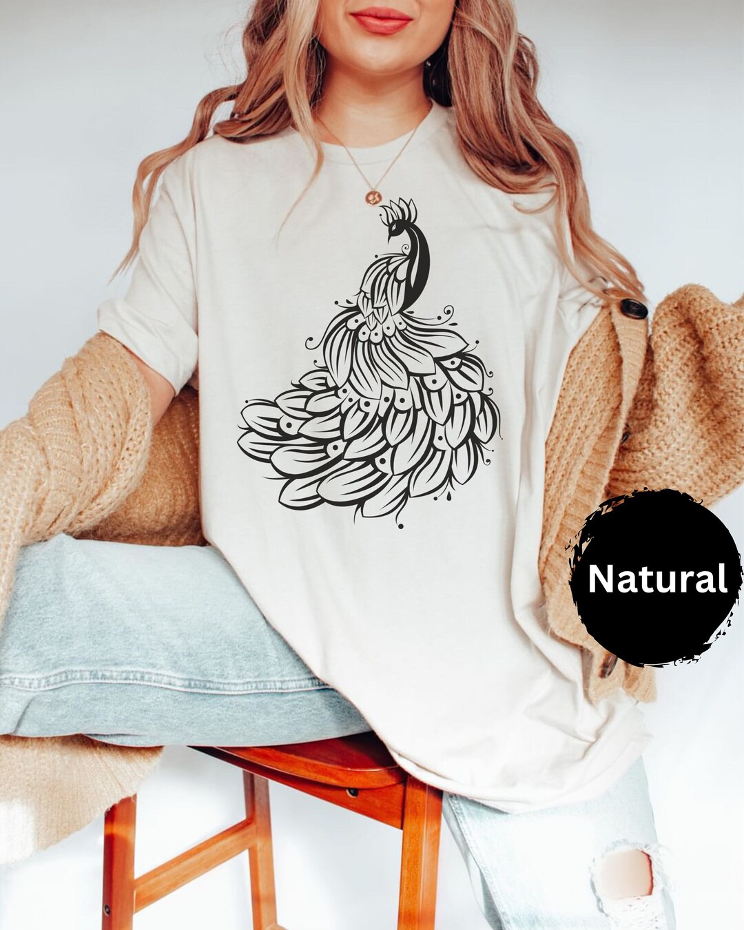 Peacock Shirt Peacock Feathers Womens Peacock Tee Peacock Tshirt ...