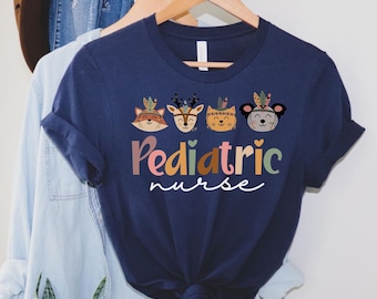Pediatric Nurse Shirt, PICU Pediatric Nurse Tshirt, Pediatric Nurse Gift, Peds Nurse T-shirt, Cute PEDS Nurse Tee, Nurse Appreciation Gift