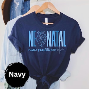 Nicu Nurse Shirts Neonatal Nurse Shirt Nicu peds shirt floral Nicu Nurse Practitioner shirts Plus size Nicu Shirt for Neonatal Nurse Gift NP