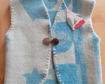 Cardigan pour enfants en couverture de laine