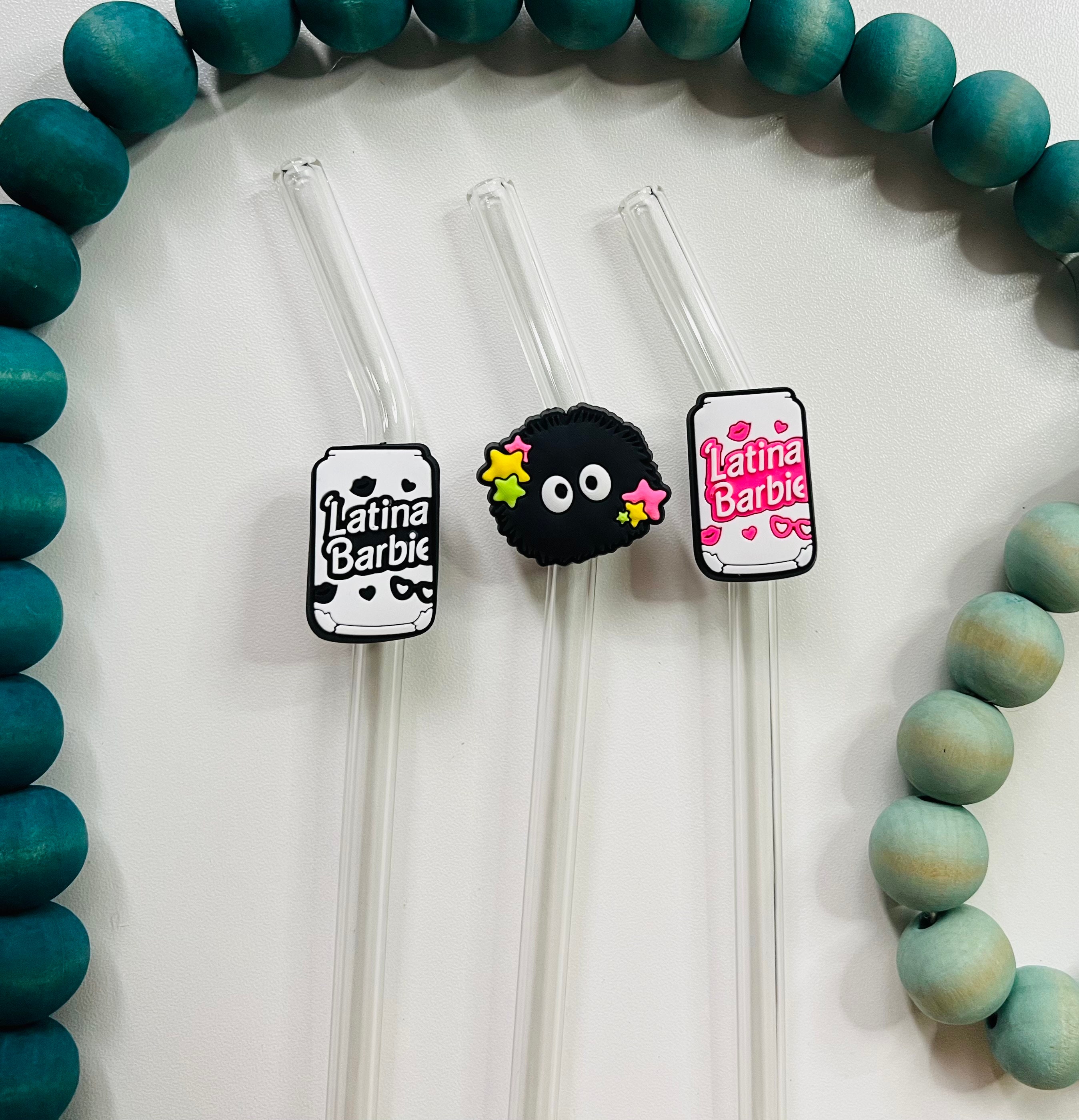 Anime Straw Topper, Cute Straw Charms, soot sprite, no face, anime Straw  Topper, Cute Straw Charms, Trendy Coffee toppers, fall kawaii cup