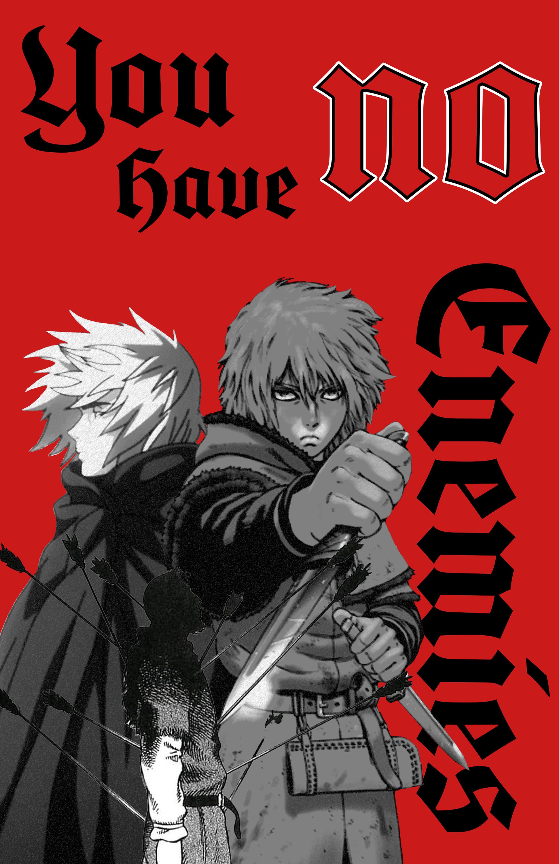 Vinland Saga Anime Poster Leinwanddruck - Premium Wandkunst Für Zimmer & Wohnung