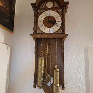 Tempus Fugit Pendulum Clock - Etsy