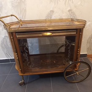 Vintage serving trolley from the 60s