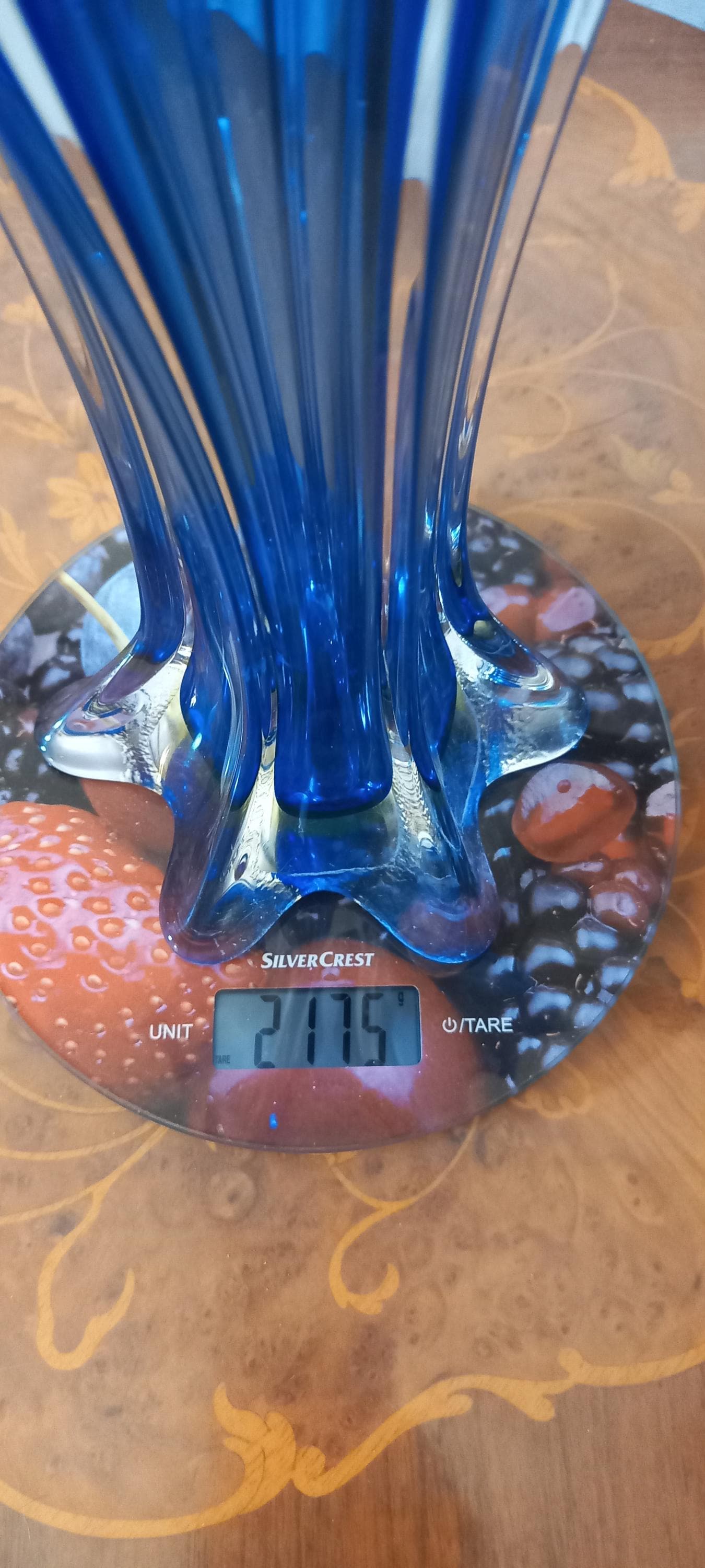 ムラーノ ウランガラス 花瓶 ヴィンテージ 希少品 ムラーノ ウラン