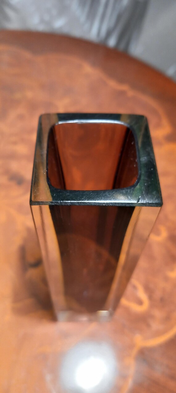 古いムラーノガラスの花瓶、ウランガラス - Etsy 日本