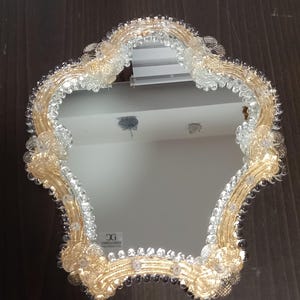 Vintage Venetian Mirror Murano Glass