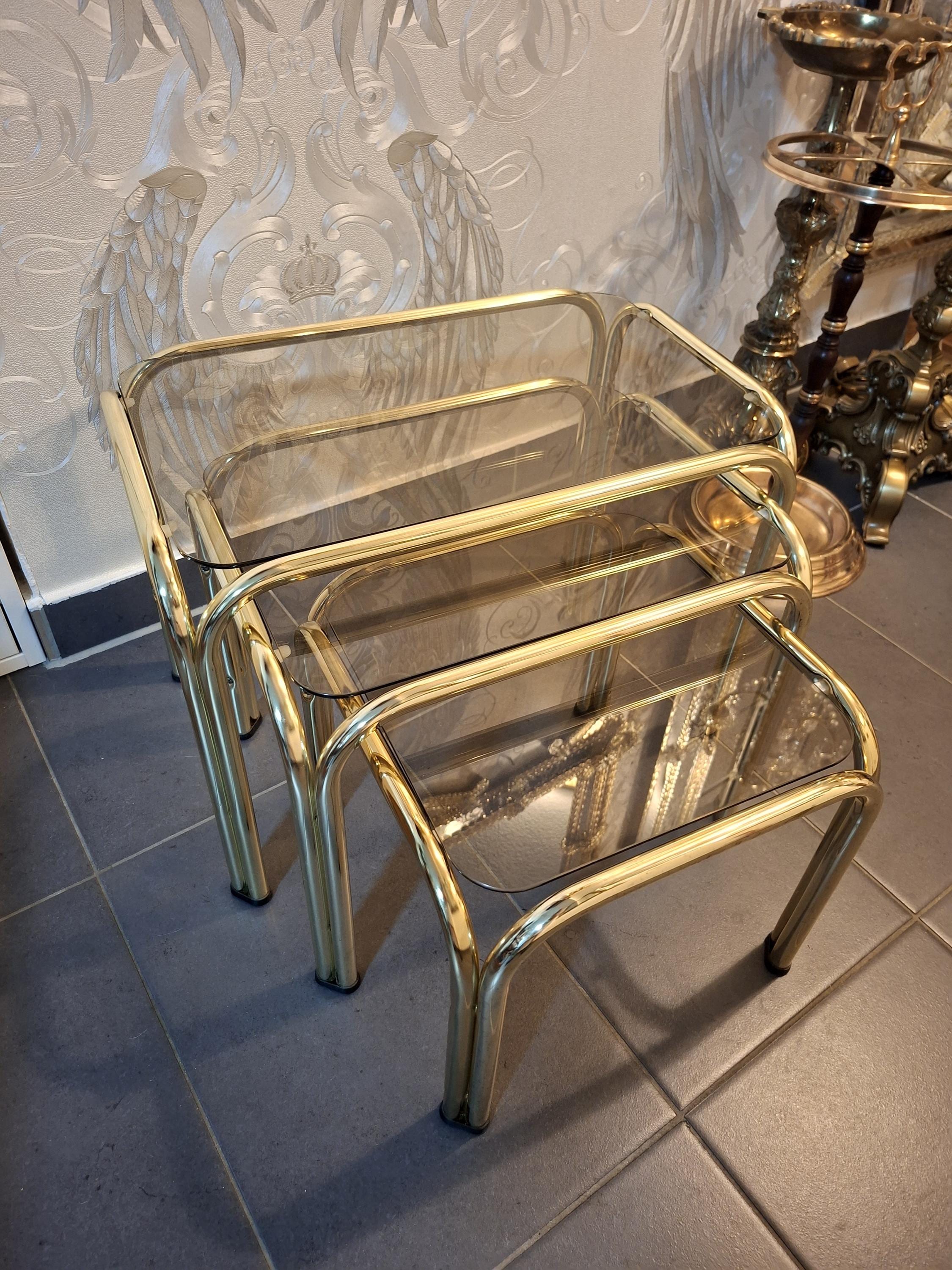 Italian Vintage Glass Coffee Table - Etsy
