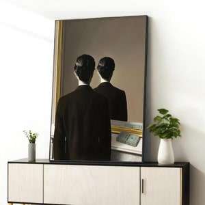 Rene Magritte Canvas Art - Edward James Vintage Print, Surreal Wall Decor, Artistic Housewarming Gift