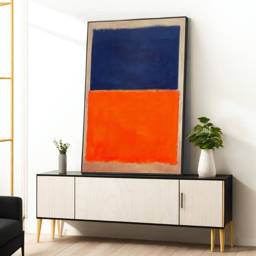 Mark Rothko Reproduction Mark Rothko Red Reproduction Canvas, Wall Art Canvas Design, Home Decor ...