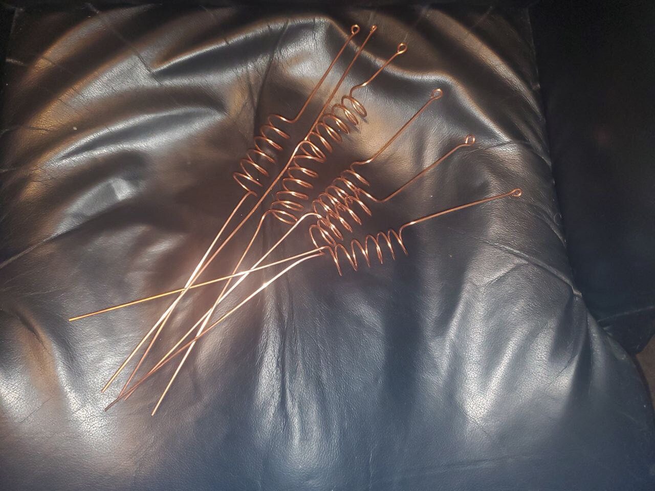 6 Spiral Copper Antennas for Electroculture for Healthy Indoor Plants and Garden Plants Etsy