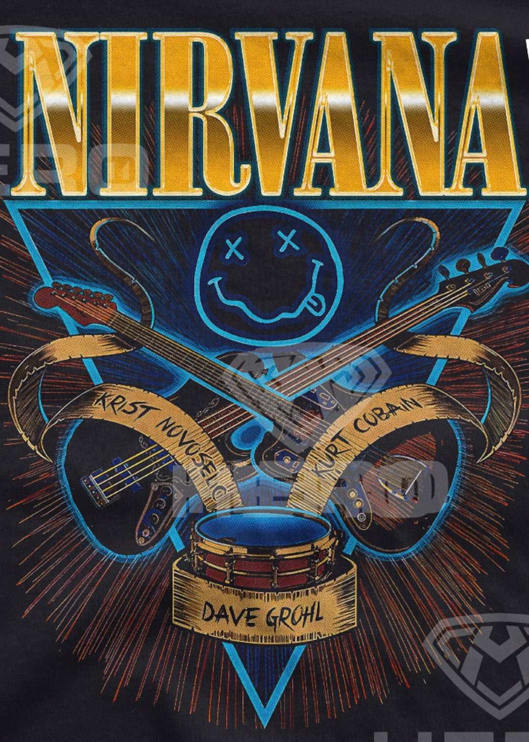 Nirvana Tribute Digital Download Nirvana Kurt Cobain Heavy Metal